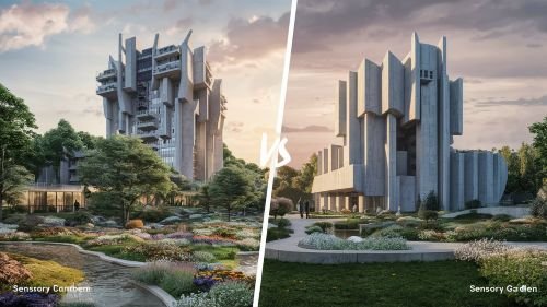 Brutalism vs Sensory Gardens: Which Design Wins in 2025?